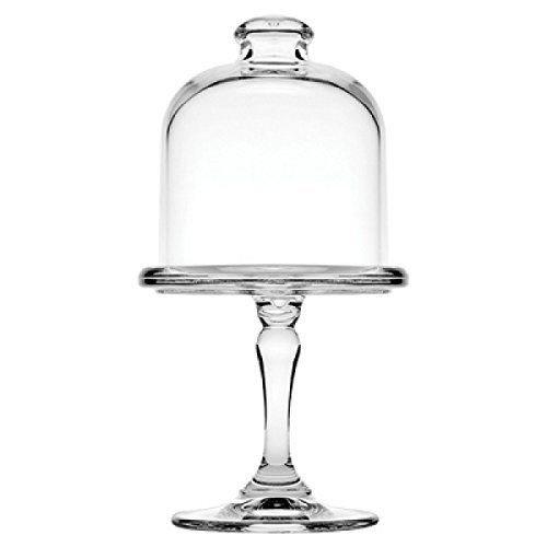 Pasabahce | Ayaklı | Kapaklı | 19 cm | Cam | Servis Tabağı | 96456