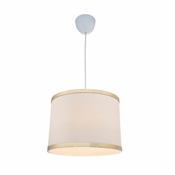 28Lik pendentif en tissu crème