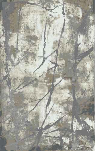 Merinos Ibiza Soyut Halı | Kahverengi | 607-95-Nature