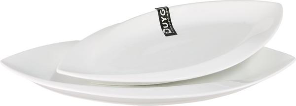 Duygu 2/4/6 Parça Servis Tabağı Porselen | Beyaz | Dg-3421