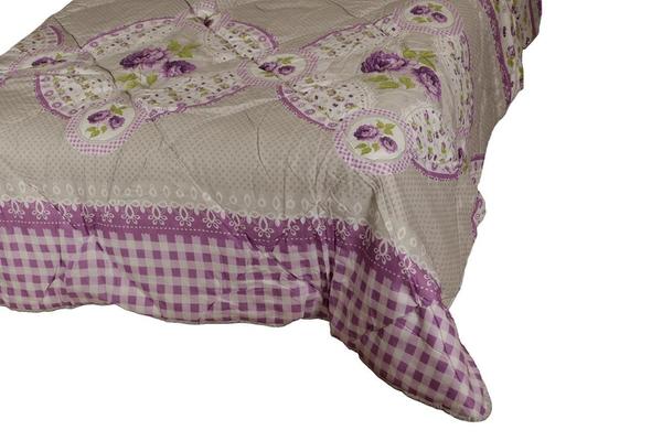 Ekvator Gabriela Lüks Tek Kişilik Yorgan | Gri | ED-7009