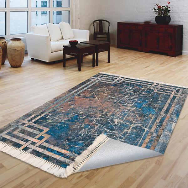 Milano Yıkanabilir Dekoratif Halı Kaymaz Taban | 8mm | MLN-HY-1271