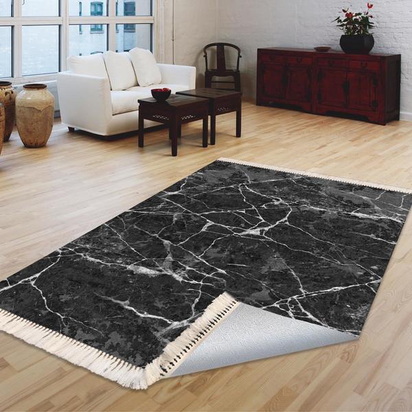 Milano Yıkanabilir Dekoratif Halı Kaymaz Taban | 8mm | MLN-DOT-HT496