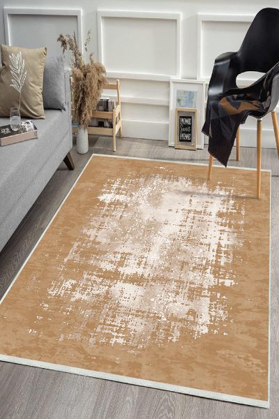 Birkilim Yıkanabilir Dekoratif Halı İpeksi Kaymaz Taban | MLN-IP-HS-554