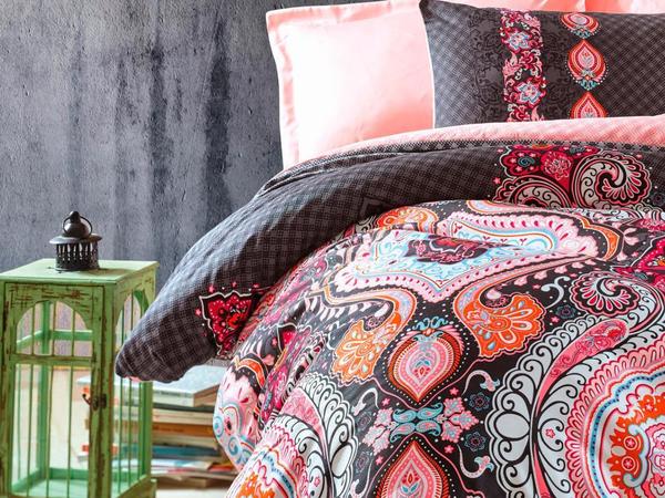 Cotton Box Luisa Saten Nevresim Takımı Pudra