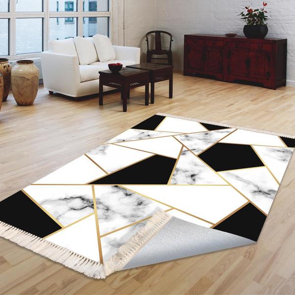 Milano Yıkanabilir Dekoratif Halı Kaymaz Taban | 8mm | MLN-DOT-HT688