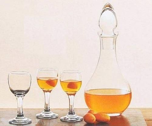 Paşabahçe 7 Parça Şerbet Takımı Zemzem Takımı Bal Rengi