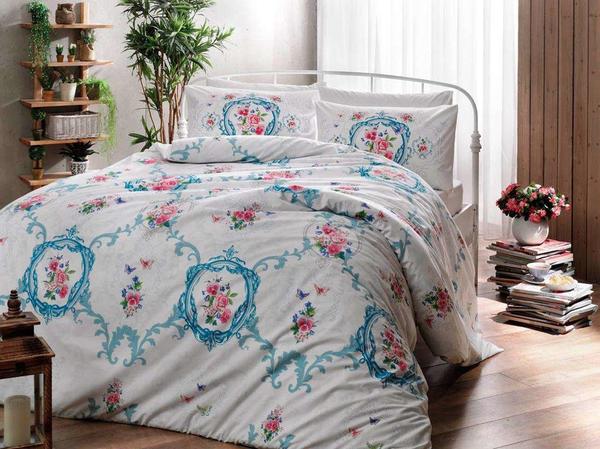 Taç Ranforce Selina Çift Kişilik Nevresim Takımı | 42934