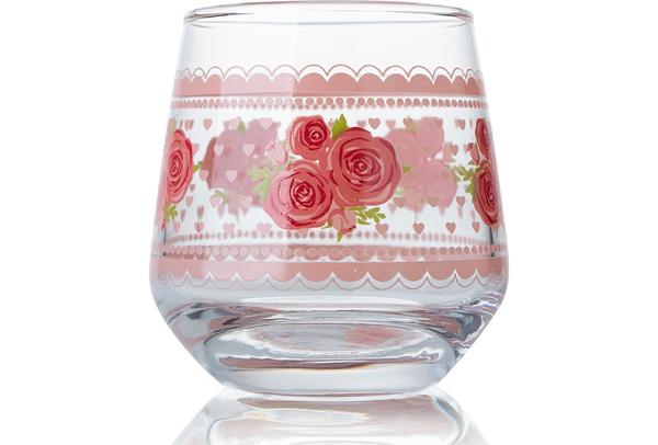 Lav 6'lı Lora Kahve Yanı Su Bardak | Lal-304