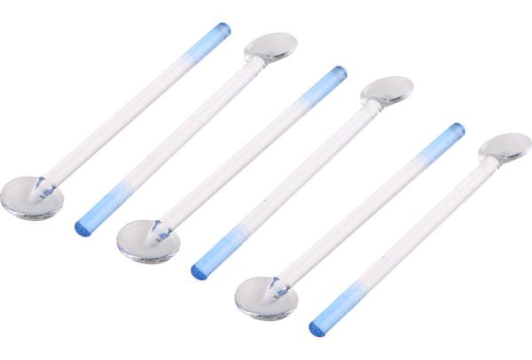 Dekonaz Cam Kaşık Seti | 6‘li | Mavi | Krs-0002