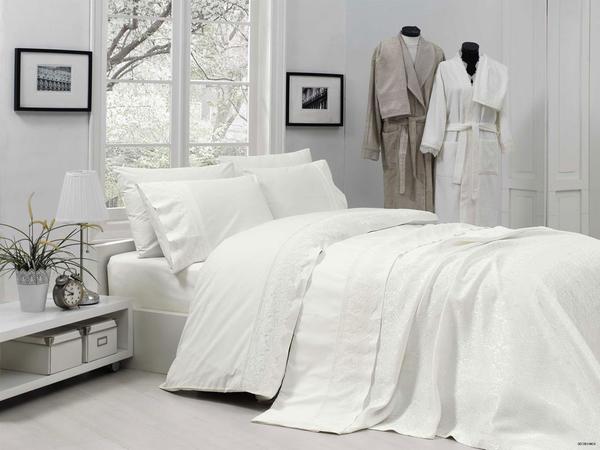 Deco Bianca Nevresim Takımı Shaen Çift Kişilik 11 Adet | 3293