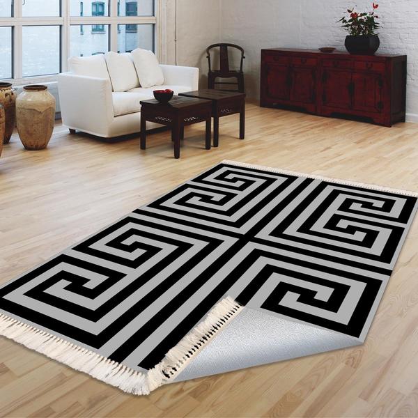 Milano Yıkanabilir Dekoratif Halı Kaymaz Taban | 8mm | MLN-DOT-HT704