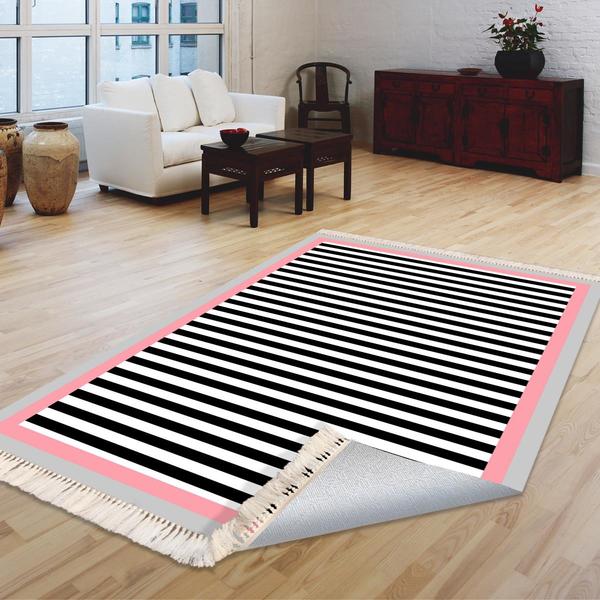 Milano Yıkanabilir Dekoratif Halı Kaymaz Taban | 8mm | MLN-DOT-HT632