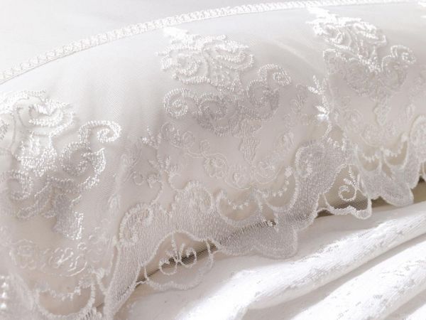 Çeyizdiyarı Zerda 7 Parça Gelin Seti Krem Krem