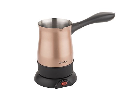 016-01- ماكينة تحضير القهوة التركية من روز جولد (0.32 لتر)