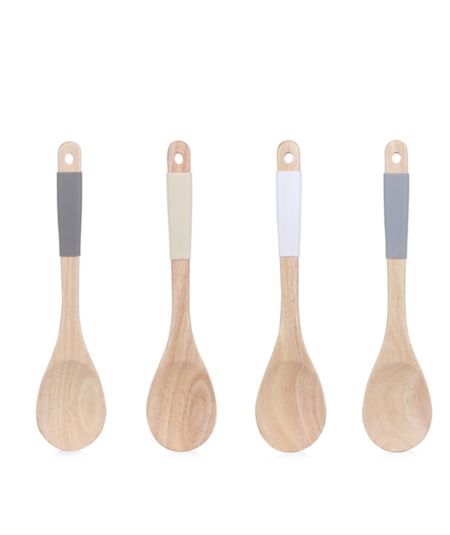 Acar Mutfak | Ahşap Silikon Saplı Kaşık