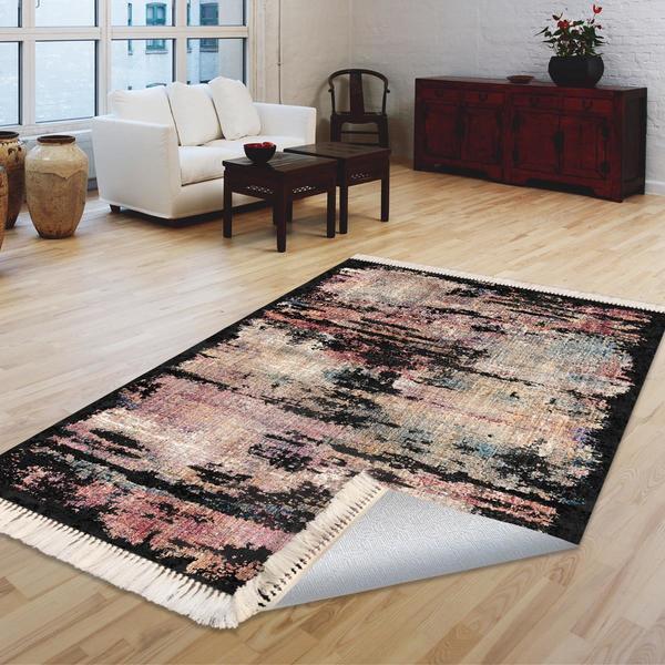 Milano Yıkanabilir Dekoratif Halı Kaymaz Taban | 8mm | MLN-DOT-HT135