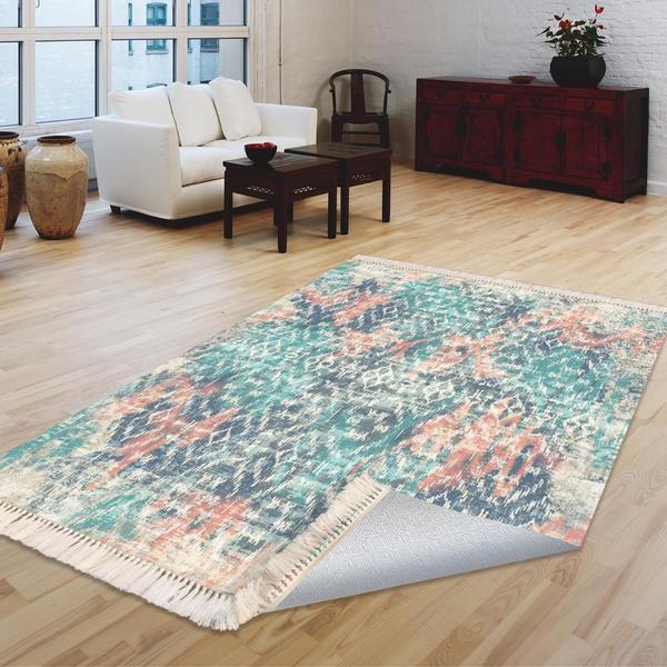 Milano Yıkanabilir Dekoratif Halı Kaymaz Taban | 8mm | MLN-DOT-HT110