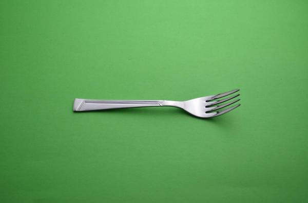 Bayev | Kardelen 12 Adet Gümüş Paslanmaz Çelik Tatlı Çatalı