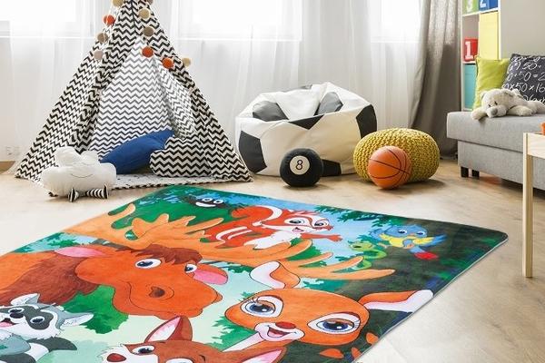 Obsession My Fable Collection Yıkanabilir Çocuk Halısı | Orman | fai635fore