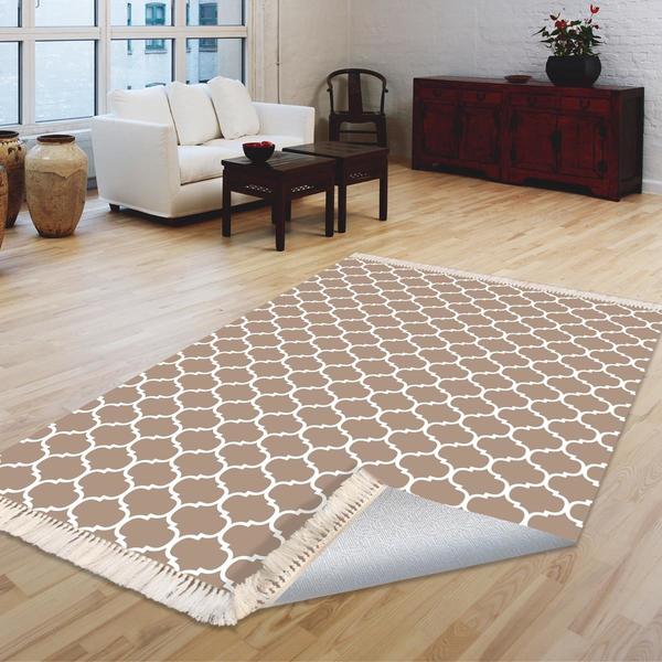 Milano Yıkanabilir Dekoratif Halı Kaymaz Taban | 8mm | MLN-DOT-HT549