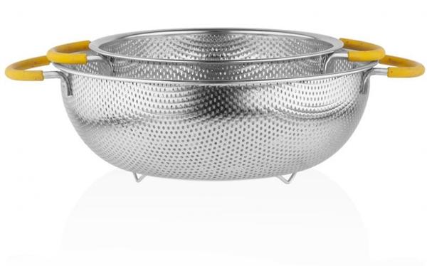 Taç Viso 2'li Kevgir Seti Sarı | TAC-6280