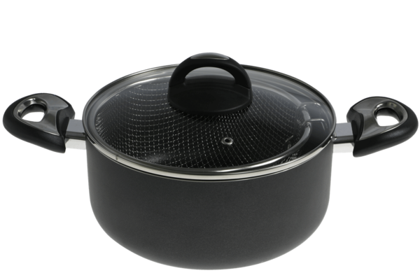 Bavary 22cm Kızartma Tenceresi Fritöz | İndüksiyon | Siyah