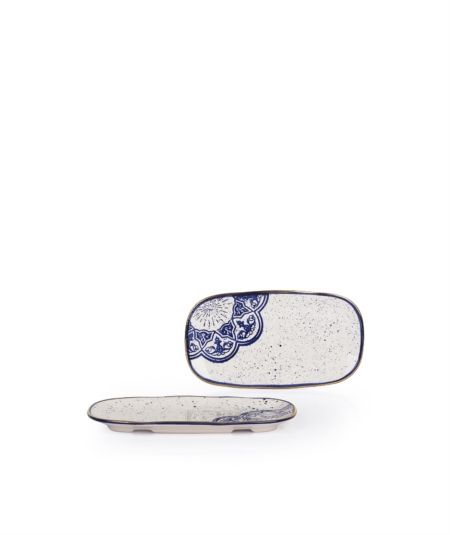 Acr Safir Desen Yaldizli 2 No Sunum Tabaği