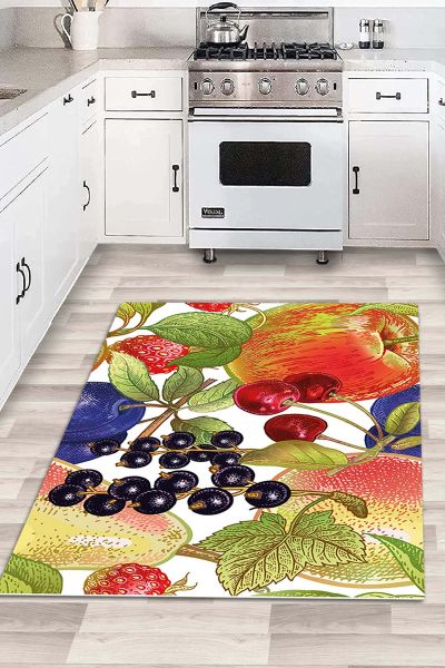 Birkilim Yıkanabilir Dekoratif Halı İpeksi Kaymaz Taban | MLN-IP-HM-592