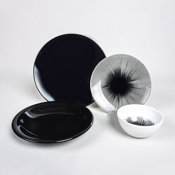 SELİM BEY ÖZEL SATIŞ Bing Bang Yemek Takımı 24 Parça 6 Kişilik | Keramika