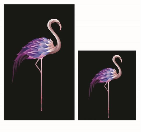 سولي فلامينجو دي جي تي. طقم دواسات حمام مكون من قطعتين 1013 01