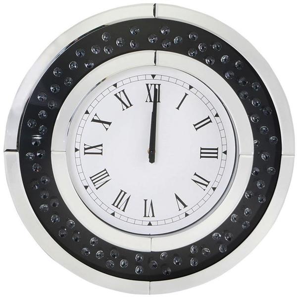 Duvar Saati 50x50 cm Siyah