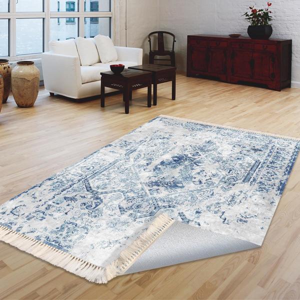 Milano Yıkanabilir Dekoratif Halı Kaymaz Taban | 8mm | MLN-DOT-HT146