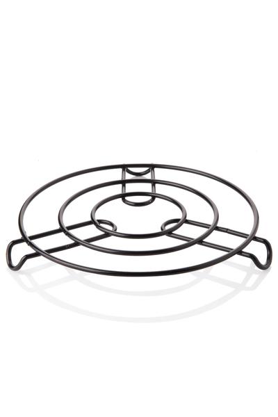 مطبخ الملكة | ركيزة مستديرة من الصلب لوكس