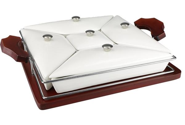 Duygu Servis Kasesi | 5'li | Tepsili | Dg-YL7329-10