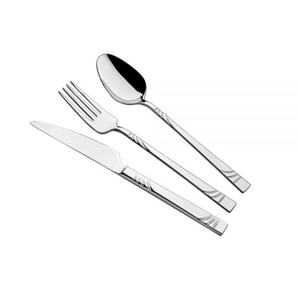 Ceylin plain 36-piece cutlery set