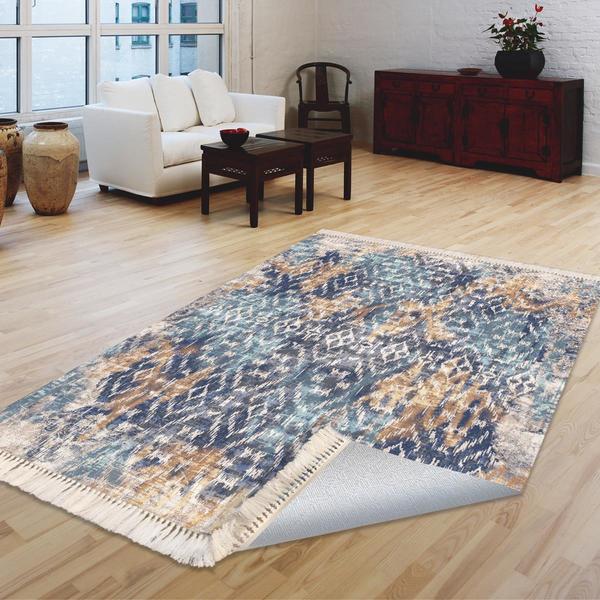 Milano Yıkanabilir Dekoratif Halı Kaymaz Taban | 8mm | MLN-DOT-HT111