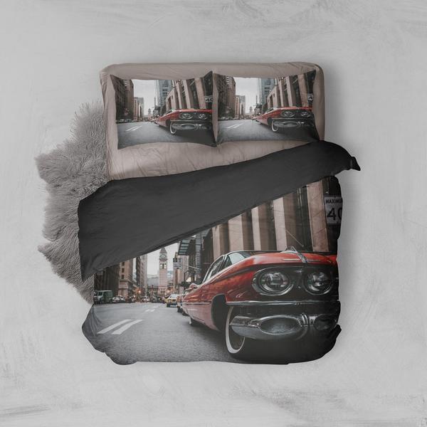 Minteks Tek Kişilik 3D Nevresim Takımı - Car