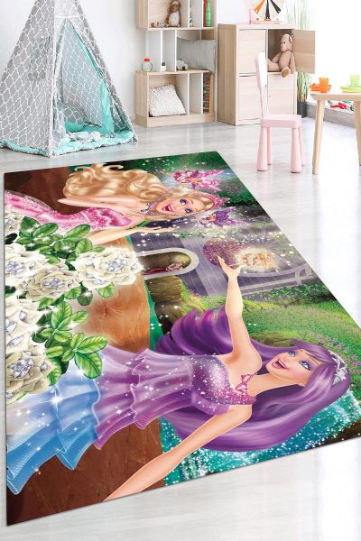 Birkilim Yıkanabilir Dekoratif Halı İpeksi Kaymaz Taban | MLN-IP-HP-612