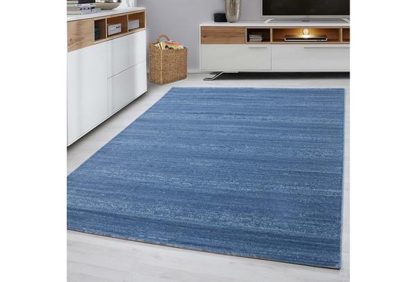 Ayyıldız Plus Halı | 100% PP Heatset | 6mm 1400gr | Mavi | 8000-Blue