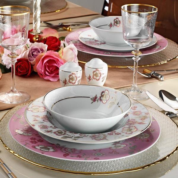 Kütahya Porselen 83 Parça Yemek Takımı | Yuvarlak | 12 Kişilik | LB83YT4308579