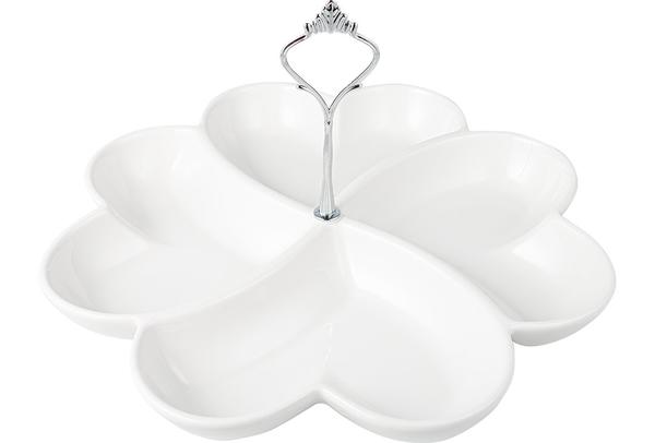 Dekonaz 4 Bölmeli Çerezlik Kahvaltı Tabağı | Gp-0035