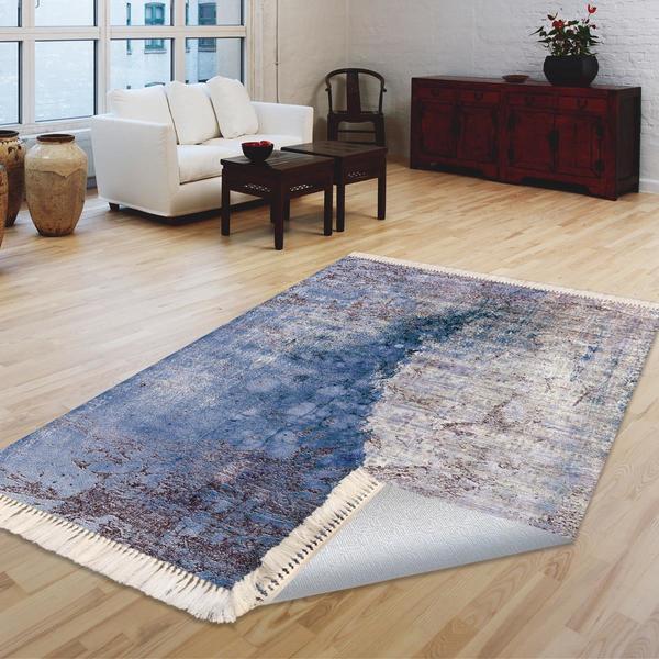 Milano Yıkanabilir Dekoratif Halı Kaymaz Taban | 8mm | MLN-DOT-HT740