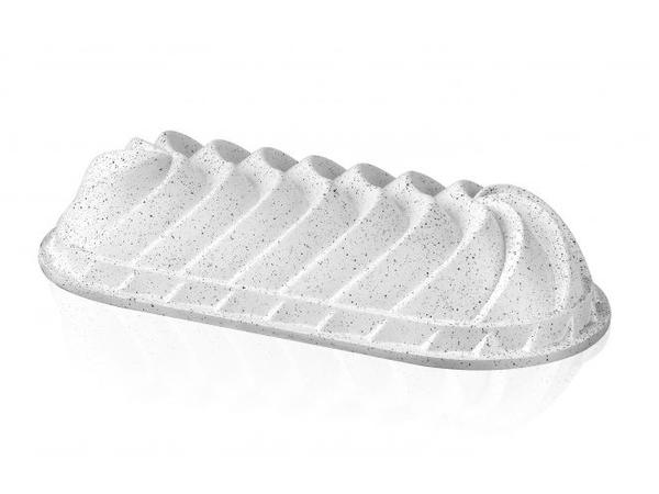 Bayev | Taç Rüzgar Gülü Döküm Baton Beyaz Kek Kalıbı