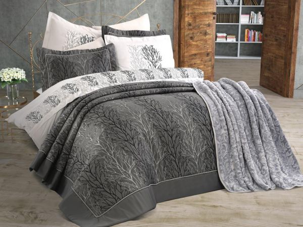 Çeyizdiyarı Bade 11 Parça Çeyiz Seti Gri