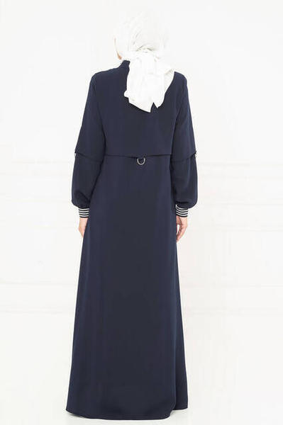 Beyza Ender Lacivert Ferace