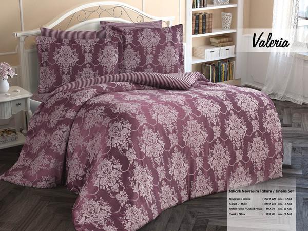 Minteks Double Platinum Duvet Cover Set - فاليريا بينك