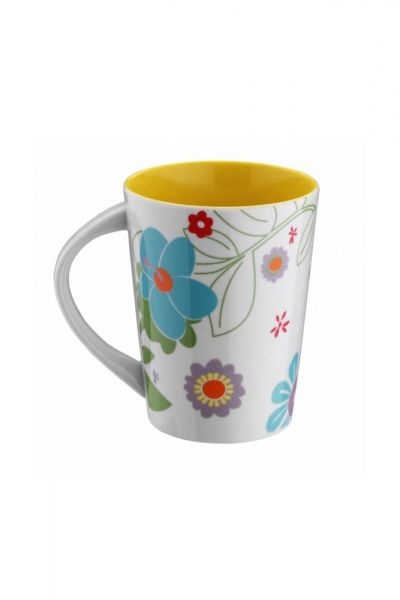 Kütahya Porselen 6028 Dekor Mug Bardak Sarı