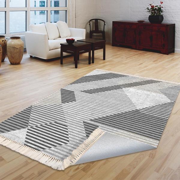 Milano Yıkanabilir Dekoratif Halı Kaymaz Taban | 8mm | MLN-DOT-HT159