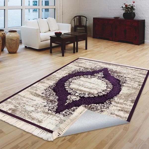 Milano Yıkanabilir Dekoratif Halı Kaymaz Taban | 8mm | MLN-DOT-HT491